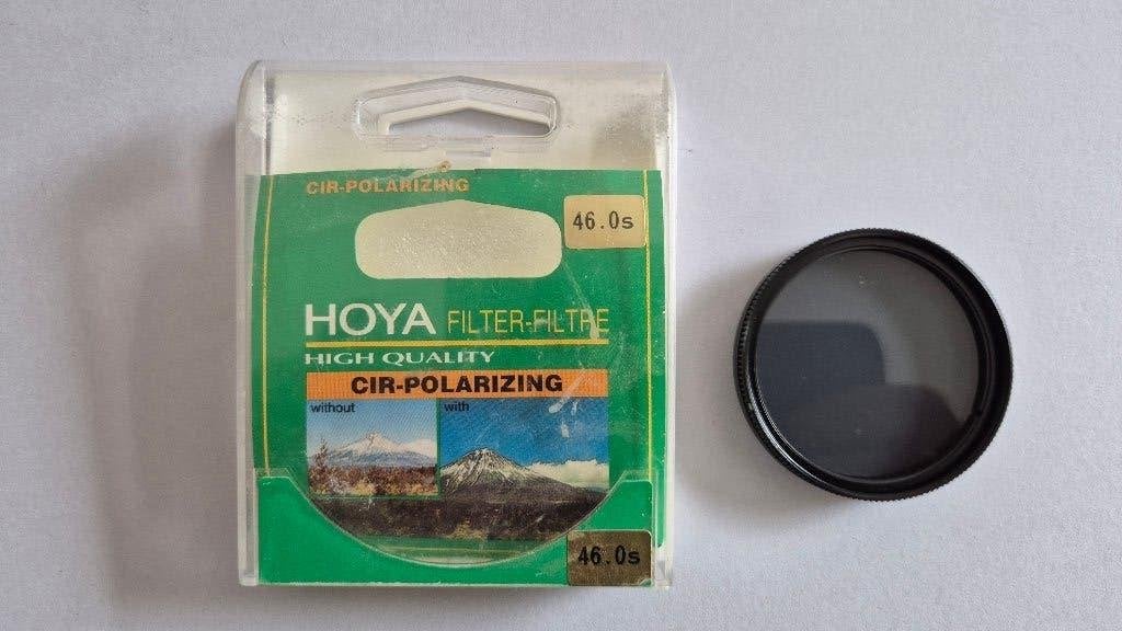 Hoya ciruclair polarisatiefilter 46mm, Audio, Tv en Foto, Fotografie | Filters, Polarisatiefilter, Minder dan 50 mm, Met schroefdraad