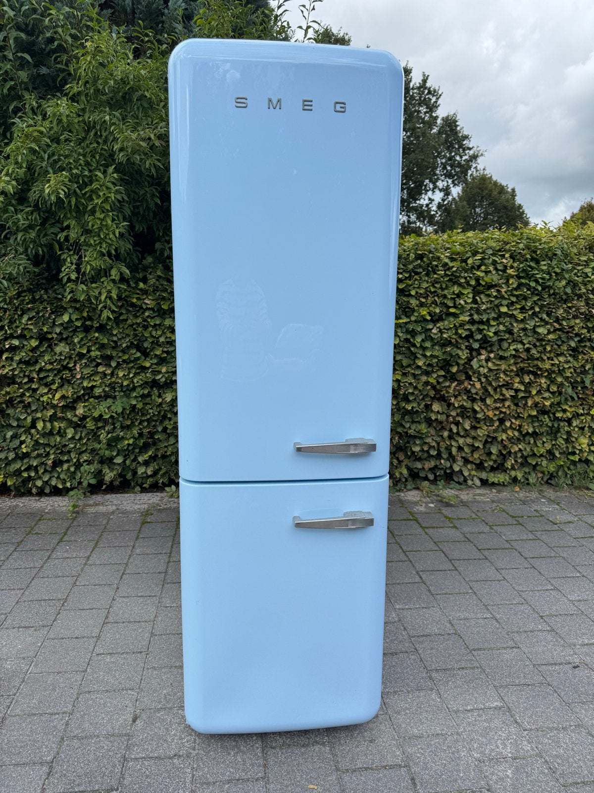 Smeg koel- vriescombinatie - defecte electronica, Witgoed en Apparatuur, Ophalen, Niet werkend, Met aparte vriezer, 160 cm of meer