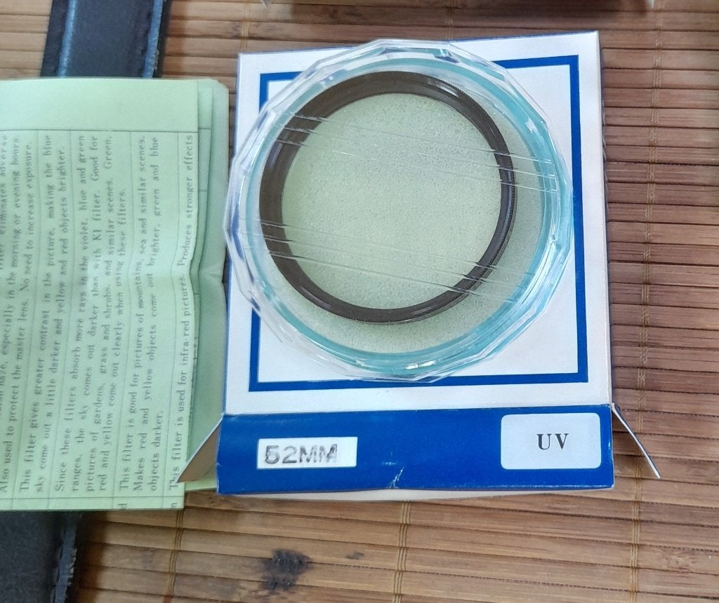 Voorzetlens. UV Filter. Izumar. 52mm, Ophalen, Gebruikt, Overige typen