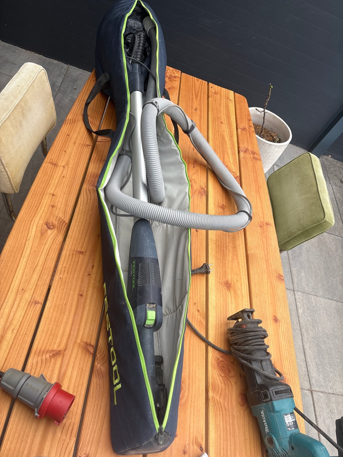 Festool Langnek Schuurmachine LHS-E 225 EQ, Ophalen, Gebruikt, Minder dan 600 watt, Overige typen
