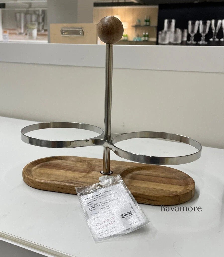 IKEA KRÖSAMOS Houder voor potten/flessen - NIEUW, Ophalen of Verzenden, Nieuw, Hout