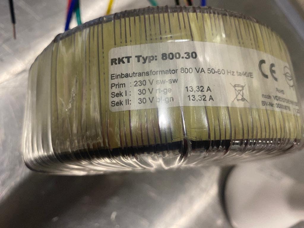 RKT ringkern transformator 800VA, Hobby en Vrije tijd, Elektronica-componenten, Ophalen of Verzenden, Nieuw
