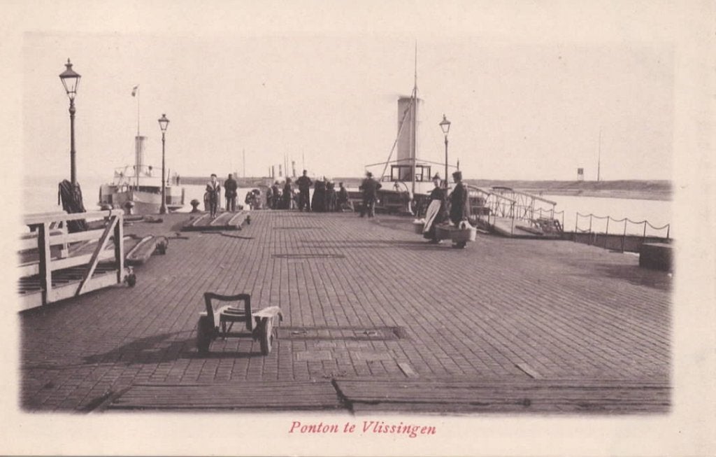 Vlissingen Ponton Buitenhaven, Verzenden, Voor 1920, Ongelopen, Zeeland