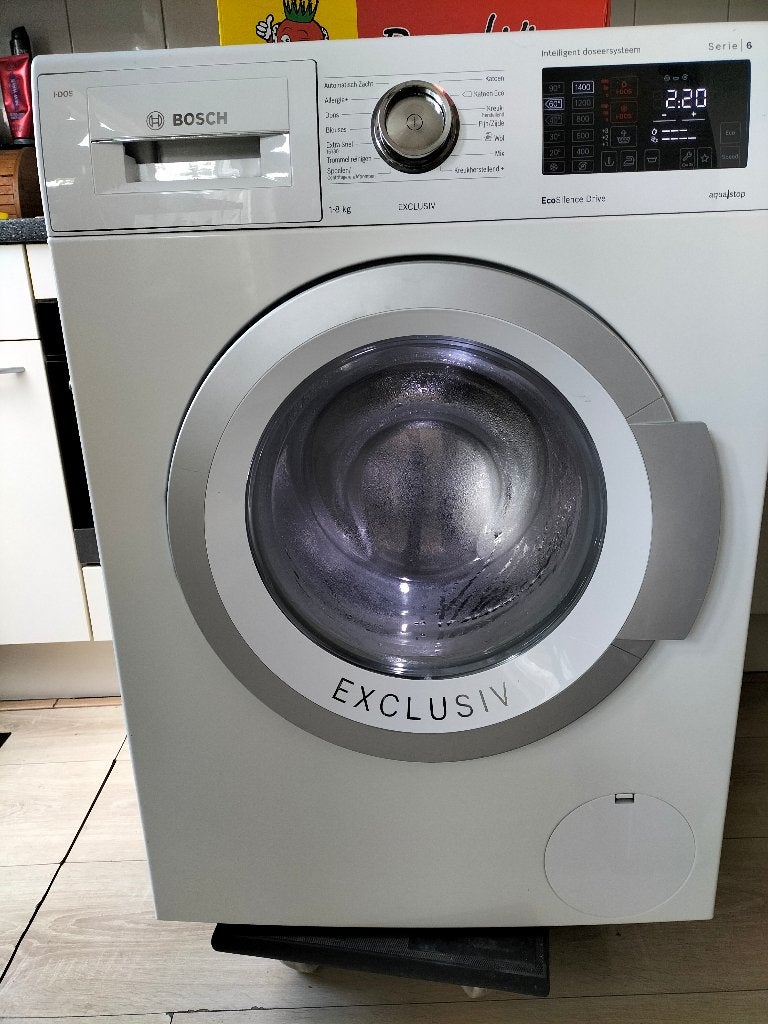 Bosch wasmachine idos serie 6, Ophalen, 1200 tot 1600 toeren, Gebruikt, 8 tot 10 kg