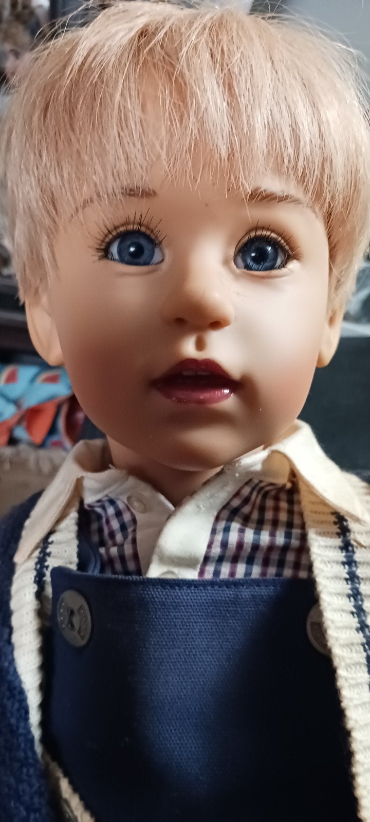 Grote Gotz pop - 65 cm - Origineel en Prachtig, Ophalen of Verzenden, Gebruikt, Overige typen