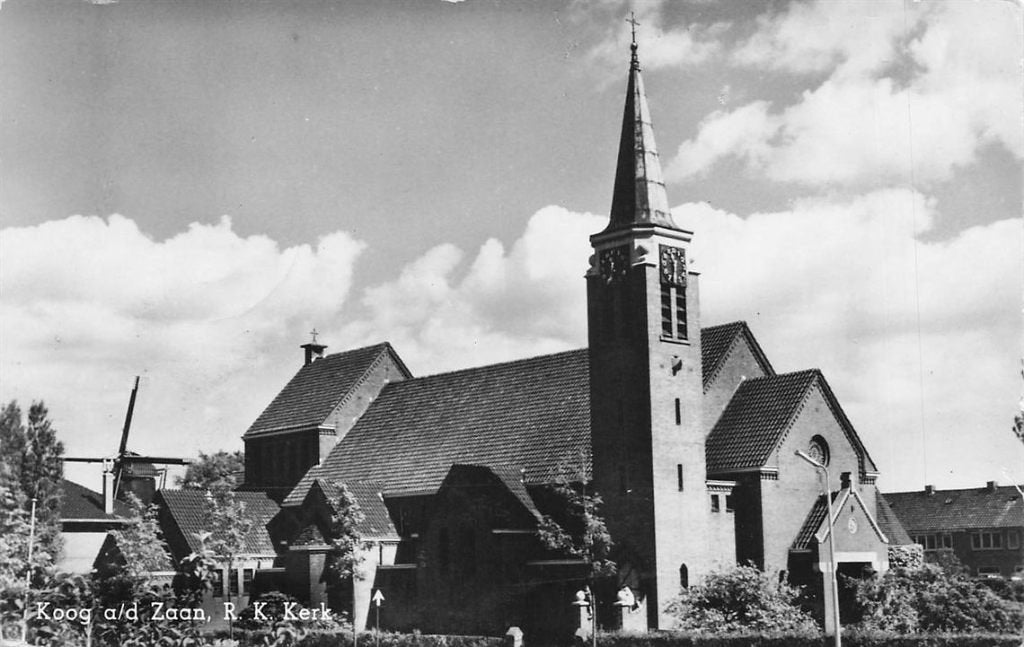 703-464-003 Koog aan de Zaan RK Kerk, Verzenden, Voor 1920, Noord-Holland