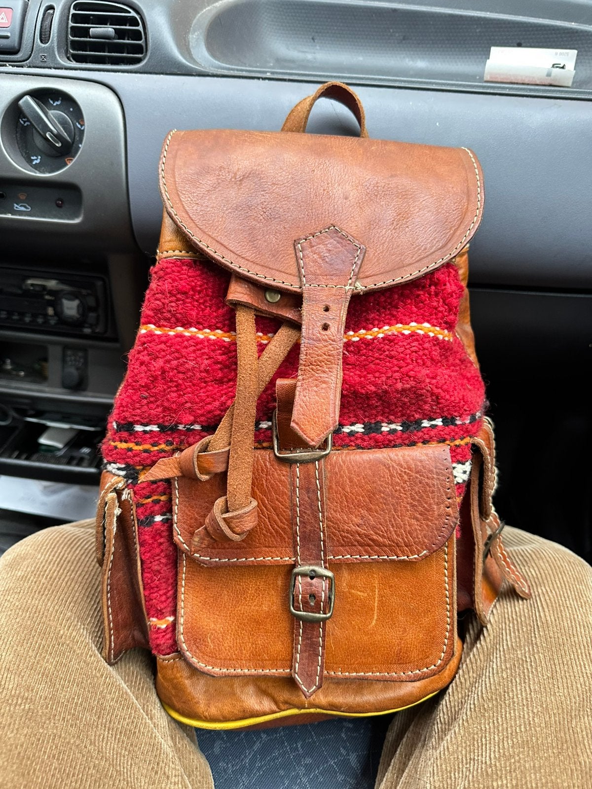 Rugzak van Morokkaans, Ophalen of Verzenden, Gebruikt, Overige merken, 30 tot 45 cm