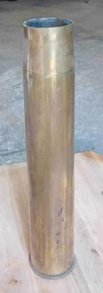 Huls WWII Brits 3,7 inch AA GUN met deco punt, Verzamelen, Militaria | Tweede Wereldoorlog, Ophalen, Landmacht, Engeland, Hulzen of Bodemvondsten