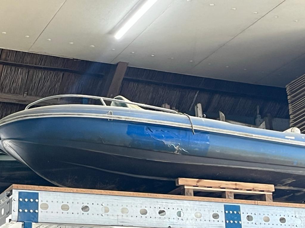 Blauwe boot 400 - opknapper, Ophalen, Gebruikt