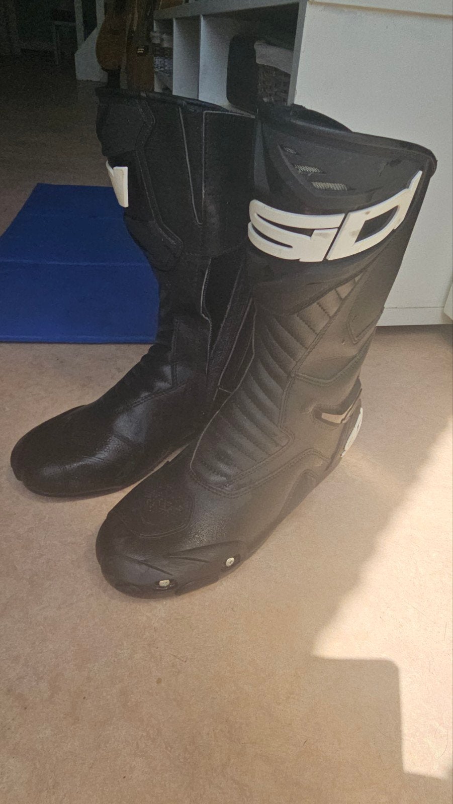 Sidi Performace motorlaarzen - Zwart maat 45, Motoren, Kleding | Motorkleding, Heren, Ophalen of Verzenden, Laarzen, Tweedehands