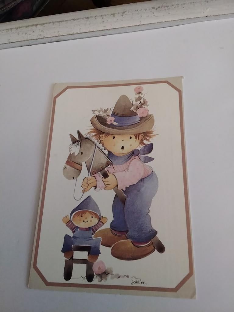 JAKLIEN MOERMAN / JONGEN MET STOKPAARDJE, Verzamelen, Ophalen of Verzenden, Kinderen