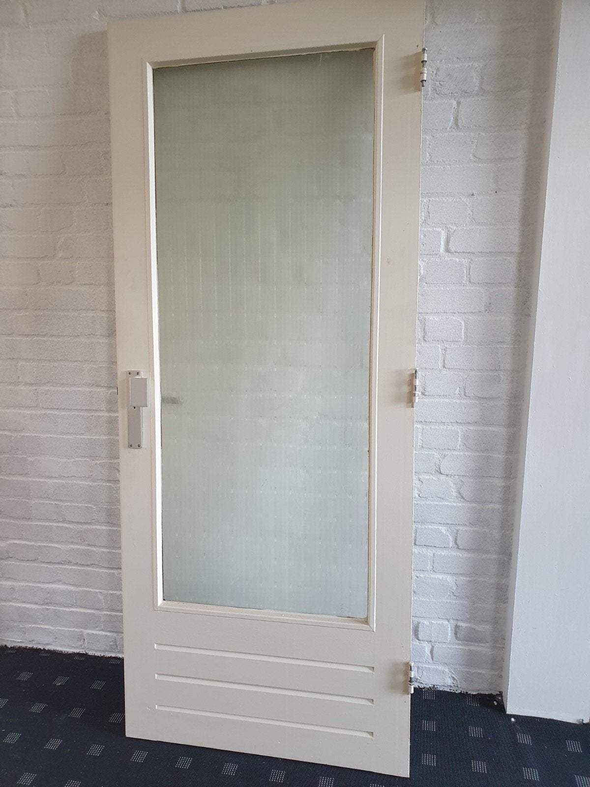 hardhout deur 201cm hoog  82,5 cm breed te koop, Doe-het-zelf en Verbouw, Ophalen, Gebruikt, Binnendeur, 200 tot 215 cm