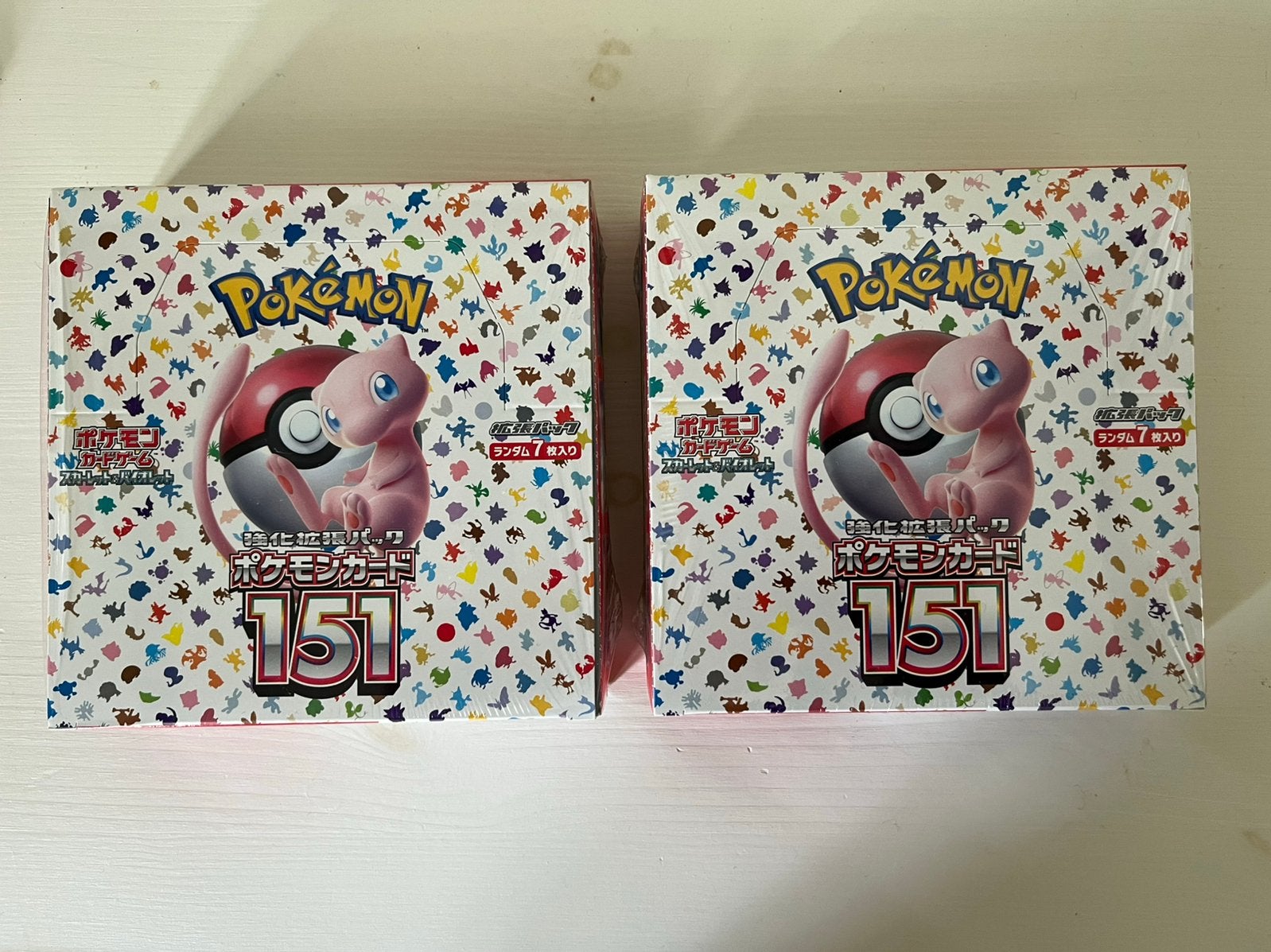 2x Pokemon Japanse 151 Booster Box - Sealed, Verzenden, Nieuw, Boosterbox