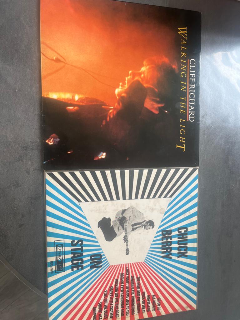 Chuck Berry & Cliff Richard LP's - Rock & Roll Klassiekers, Ophalen of Verzenden, 1960 - 1969, Gebruikt, 12 inch