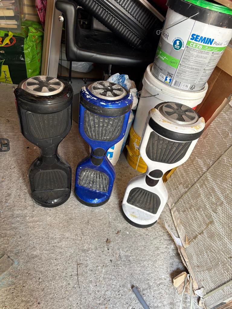 Hoverboards - 3 stuks (geen lader), Ophalen of Verzenden, Gebruikt, Overige typen