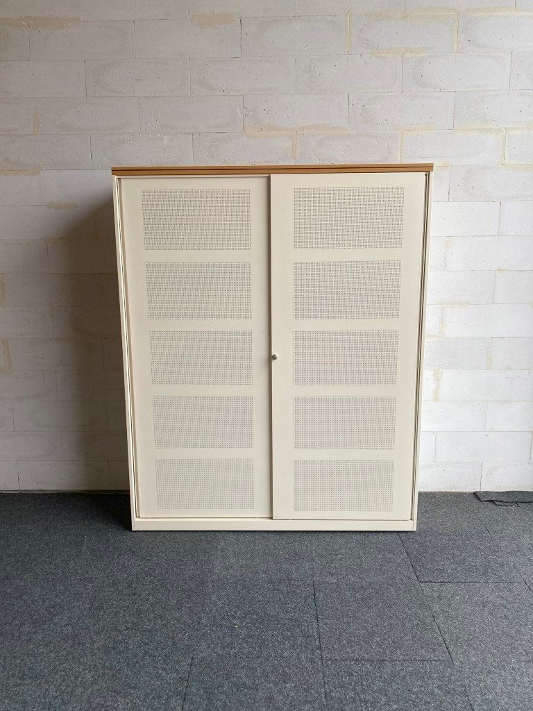 41 x Schuifdeurkast Ahrend (akoestisch), H 200 x B 160 cm., Ophalen, Gebruikt