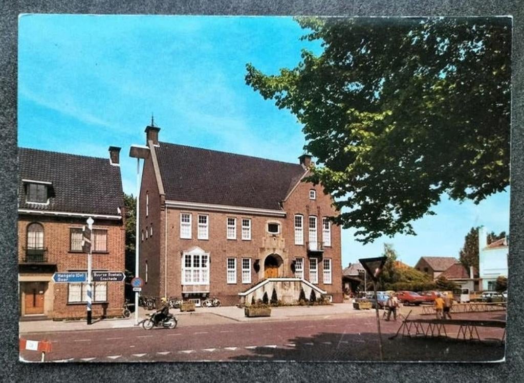Haaksbergen - Gemeentehuis (architect Joseph Pierre Cuypers), Ophalen of Verzenden, 1960 tot 1980, Ongelopen, Overijssel