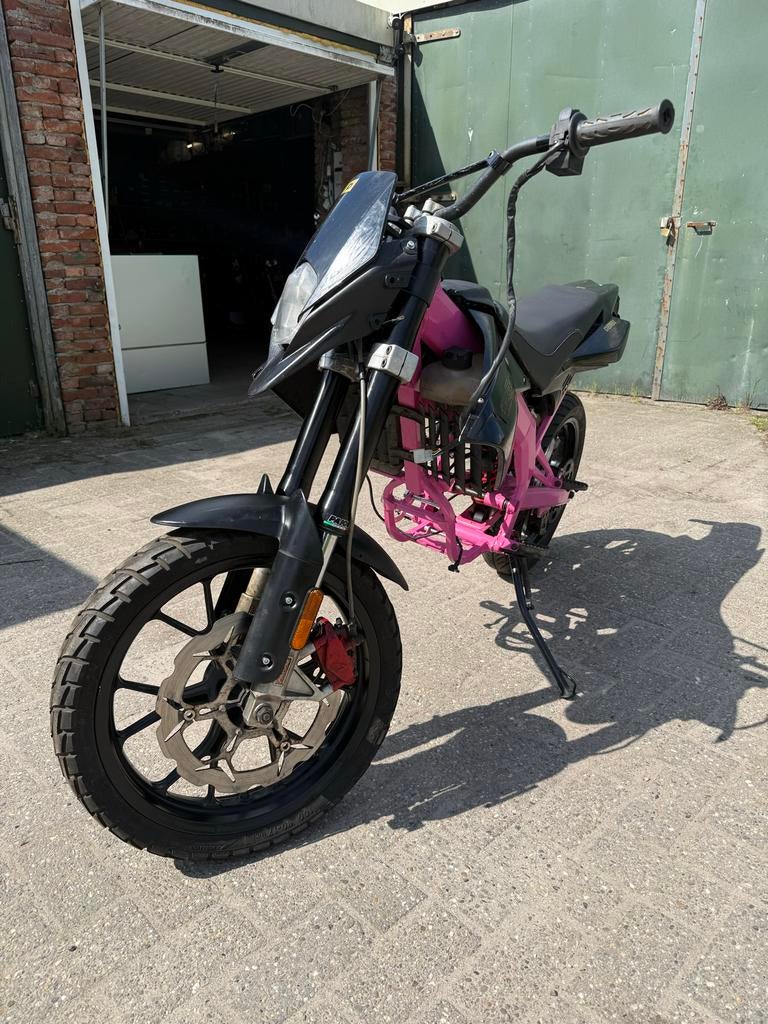 Derbi DRD Evo Limited Edition Rollend Frame met Kenteken, 6 versnellingen, Gebruikt, Derbi, Maximaal 45 km/u