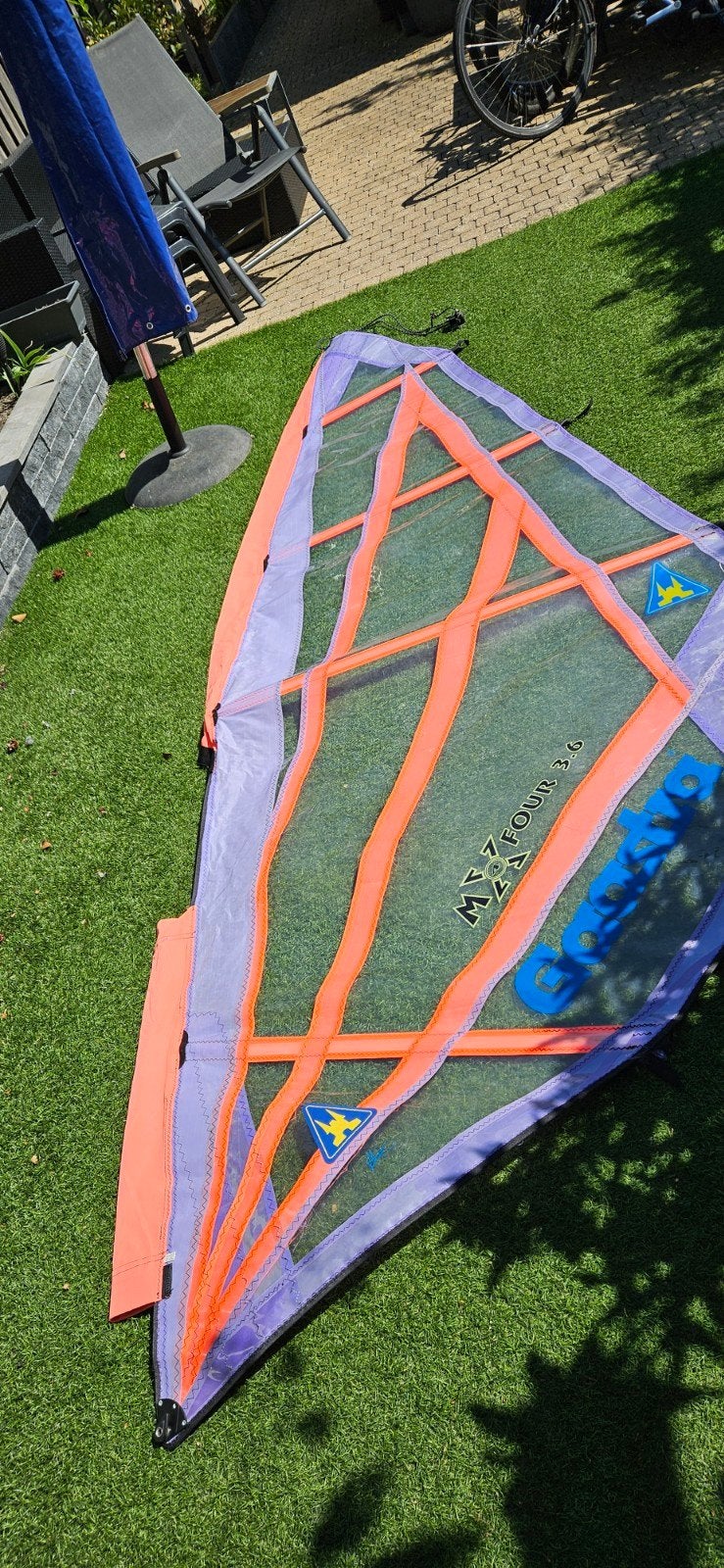 Windsurfzeil Gaastra Manic 3.6 m², Watersport en Boten, Ophalen, Gebruikt, Gaastra, 3.5 tot 5 m²