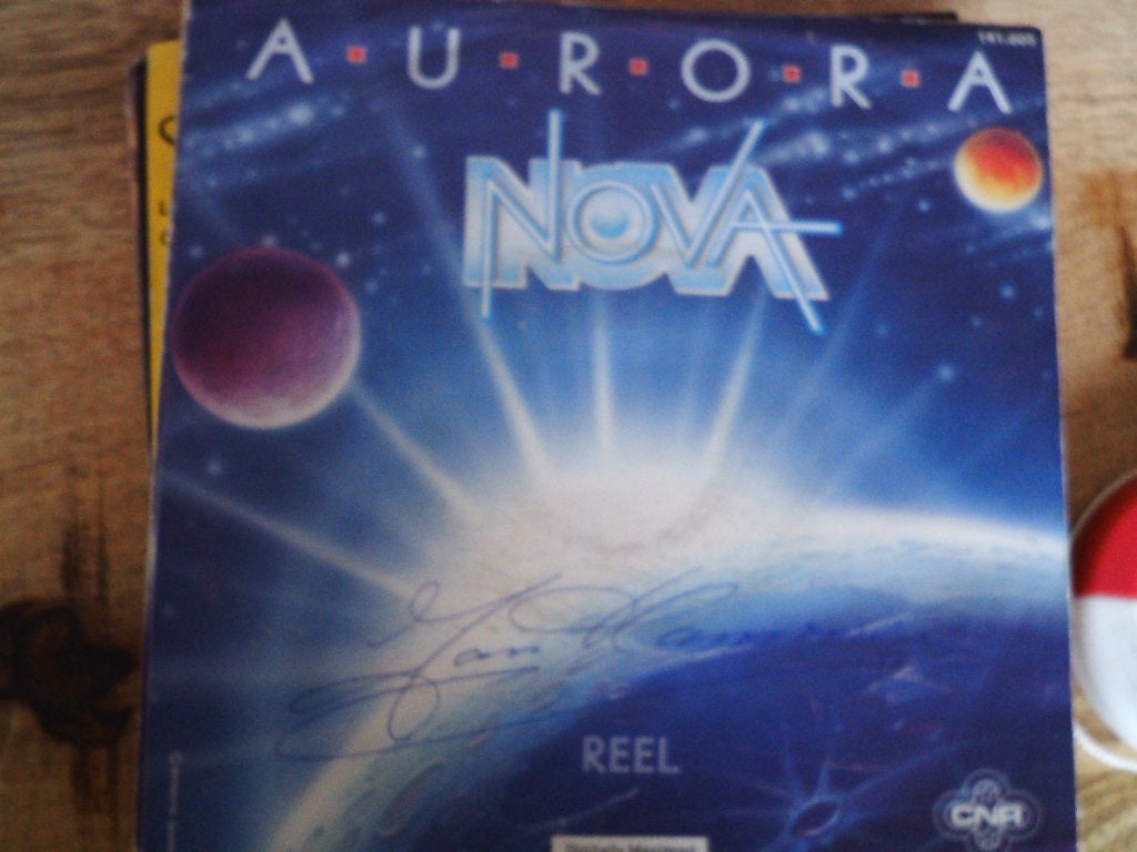 Nova - aurora ///  Reel  Single  4a, Ophalen of Verzenden, Zo goed als nieuw, Pop, Fotohoes