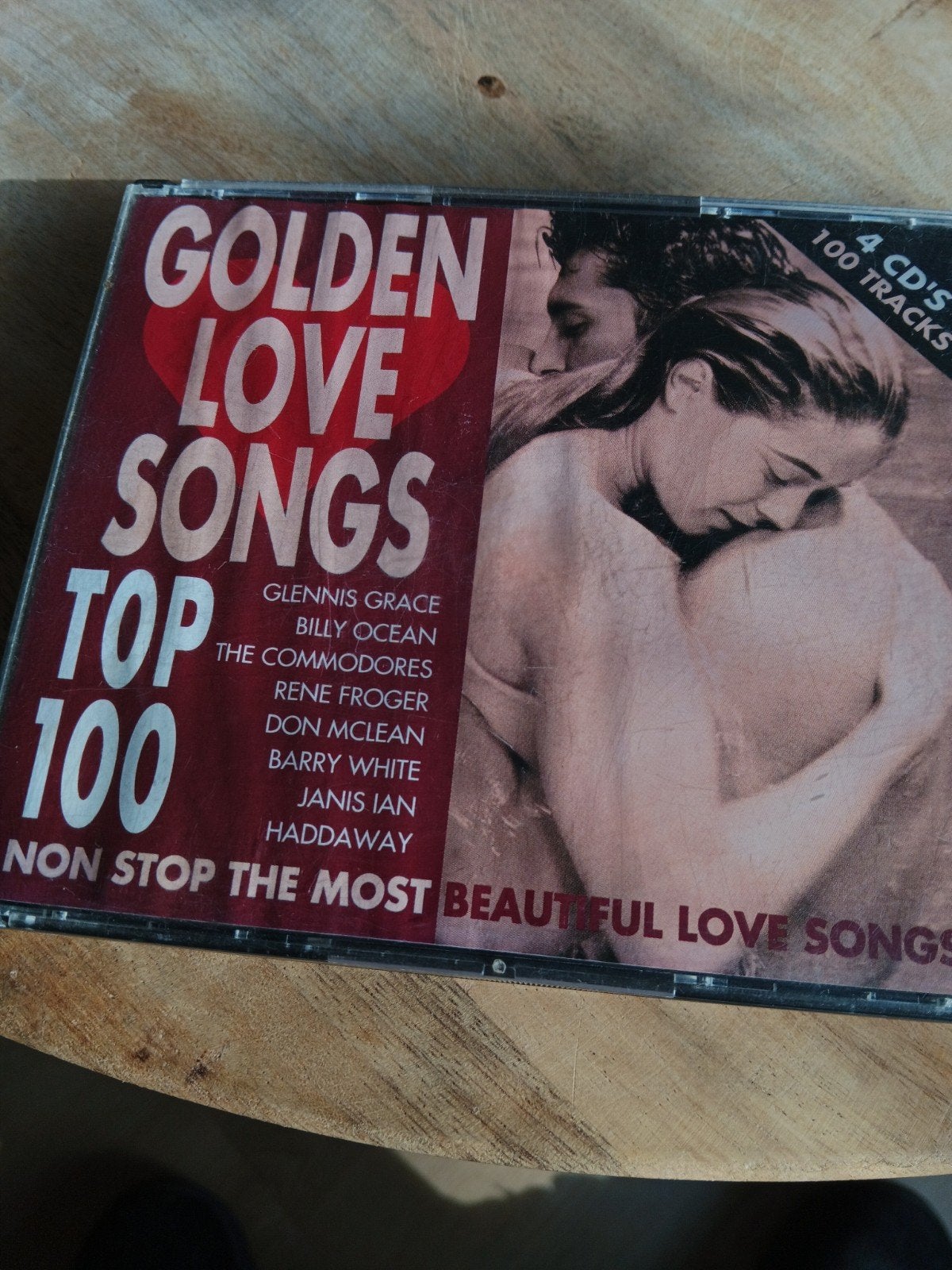 Golden Love Songs Top 100 - 4 CD's met 100 tracks, Gebruikt, Pop, Ophalen of Verzenden, Verzamelalbum