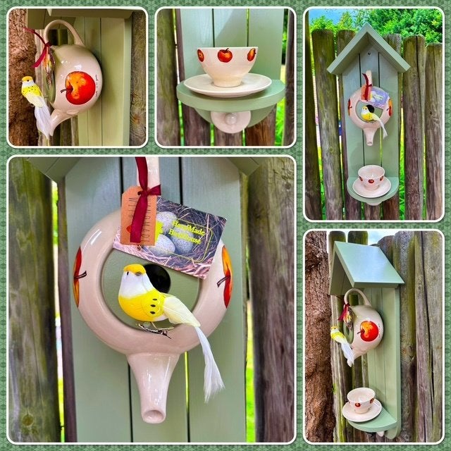 Cadeautip! JTS 'Apple Grain' Theepot Vogelhuisje, Tuin en Terras, Ophalen of Verzenden, Nieuw