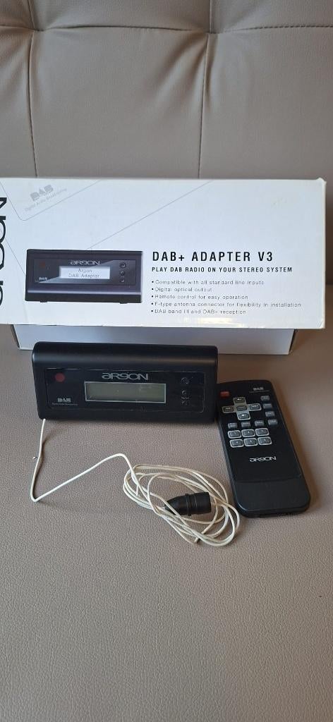 Argon DAB-adapter V3, Audio, Tv en Foto, Luidsprekers, Overige merken, Gebruikt, Overige typen, Ophalen of Verzenden