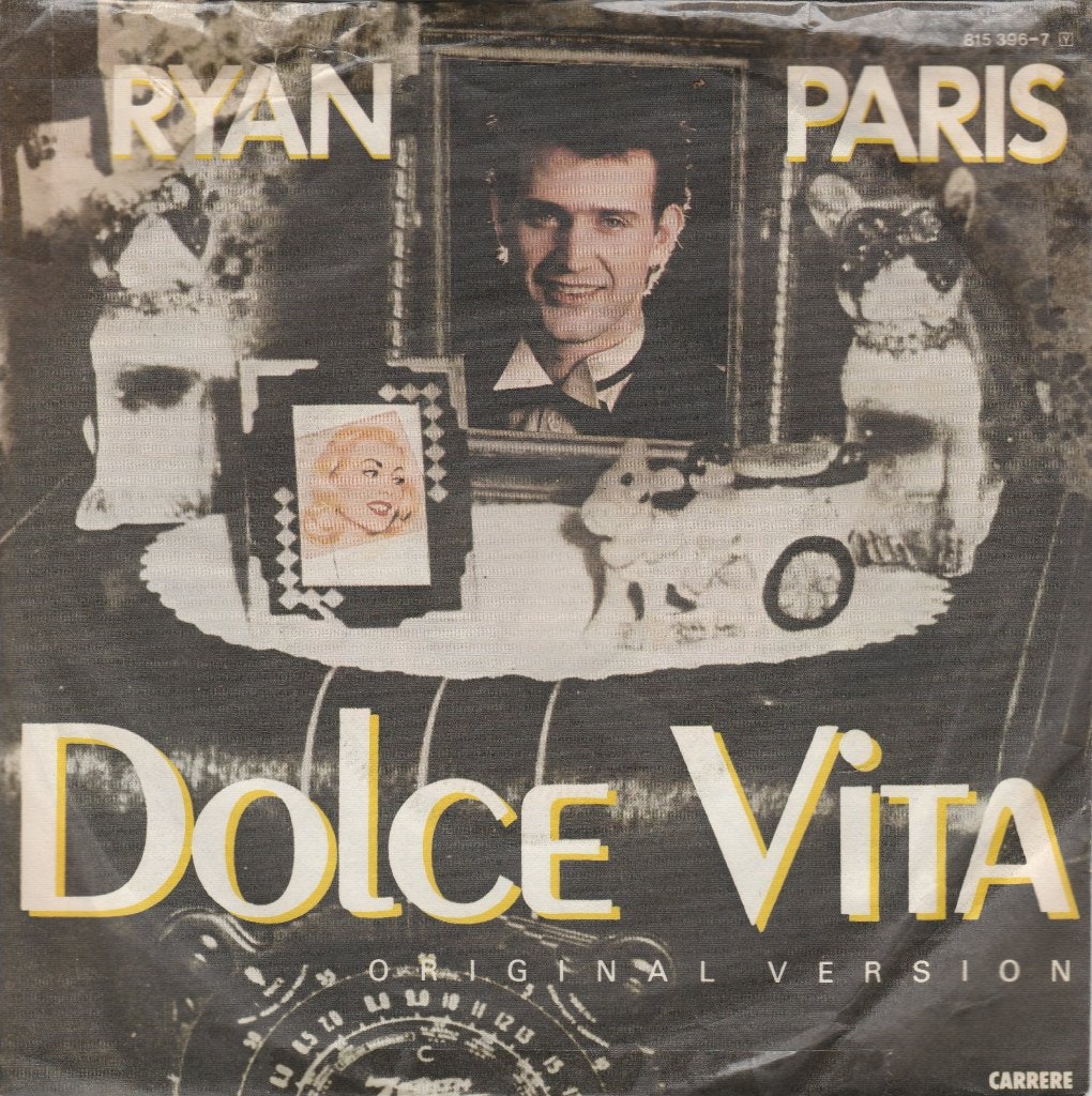 s 1383 Ryan Paris – Dolce Vita (Original Version), Gebruikt, Fotohoes, Overige genres, 7 inch