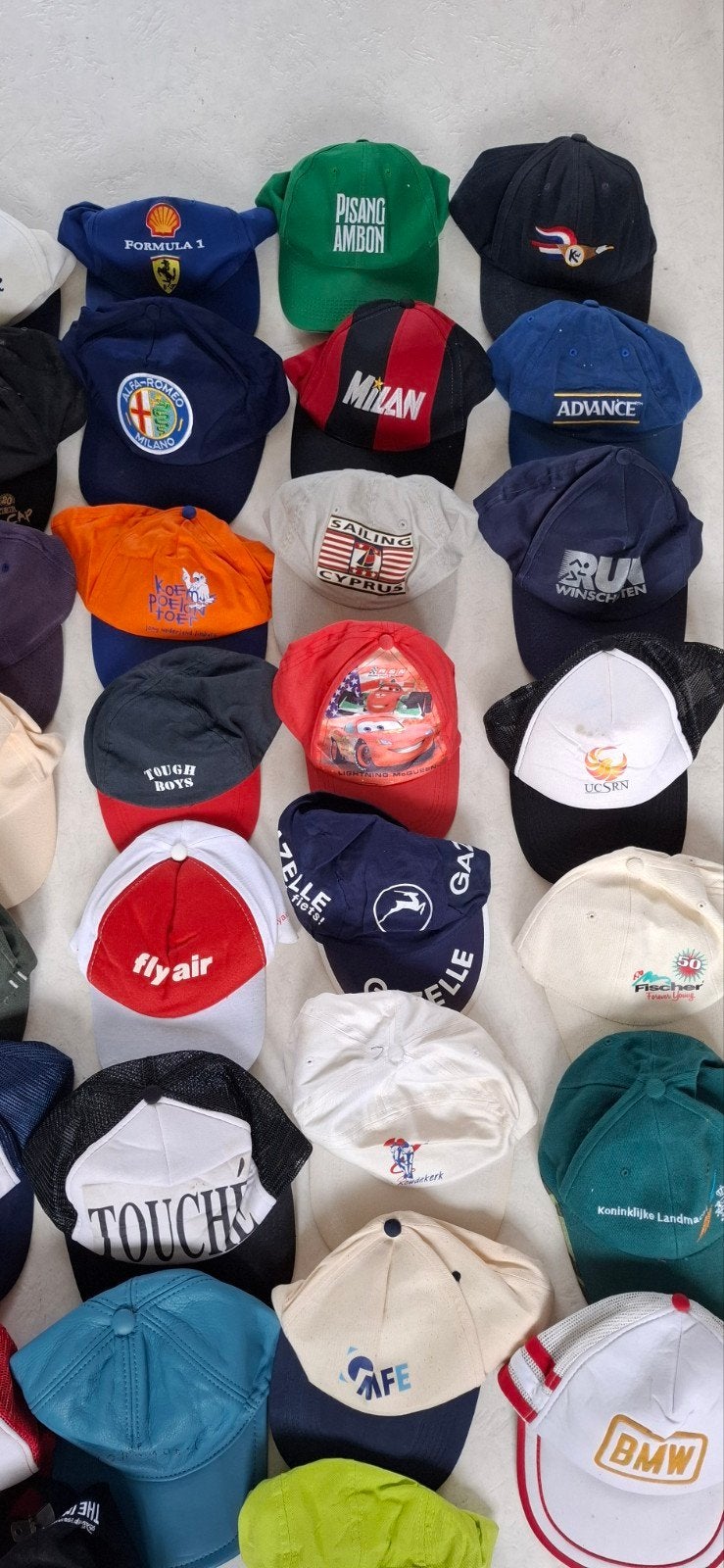 38 petten van alles wat in goede staat, Ophalen of Verzenden, Gedragen, One size fits all, Pet