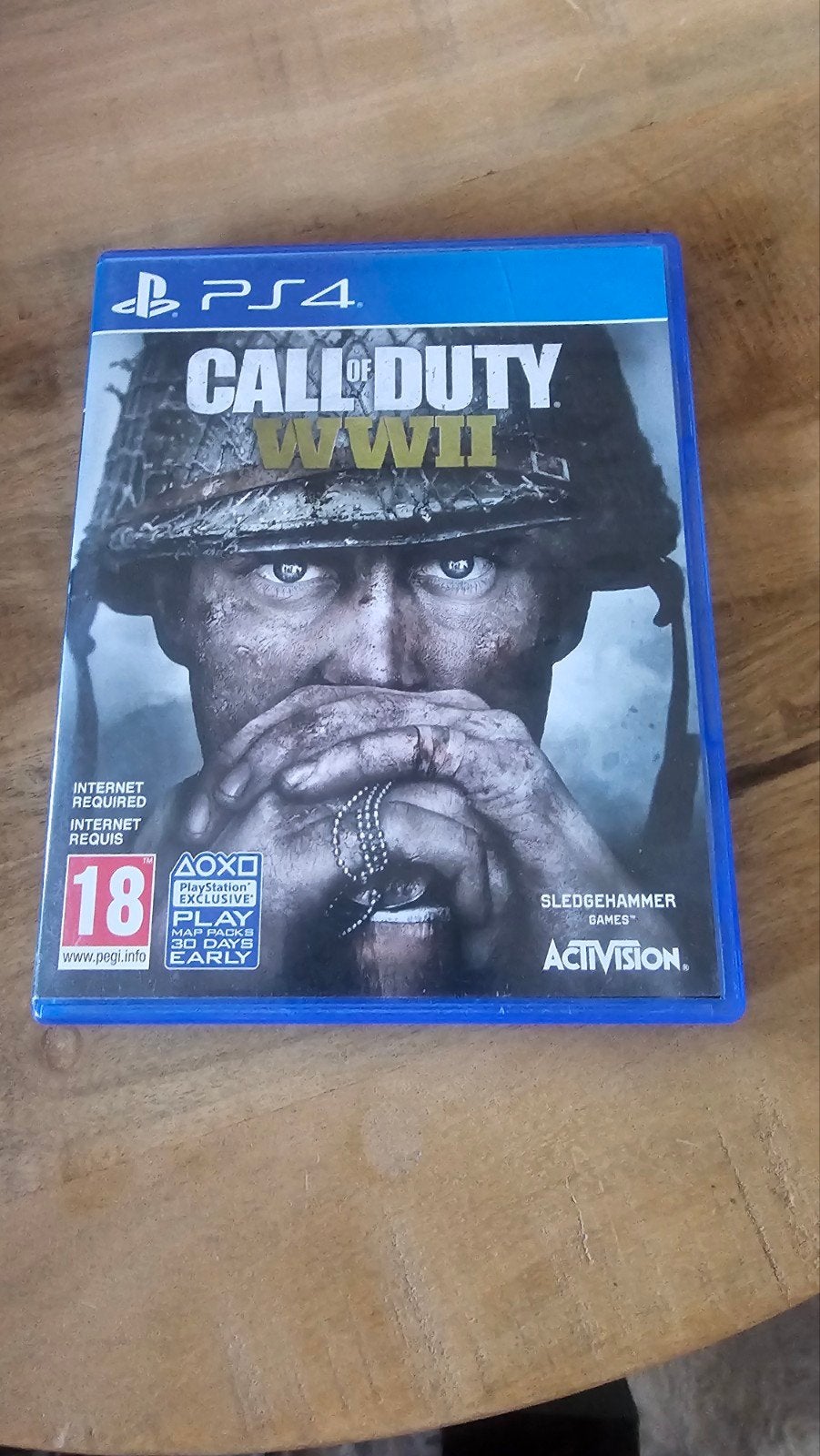 Call of Duty WWII PS4 - Zo goed als nieuw, Spelcomputers en Games, Games | Sony PlayStation 4, Online, Gebruikt, Vanaf 18 jaar