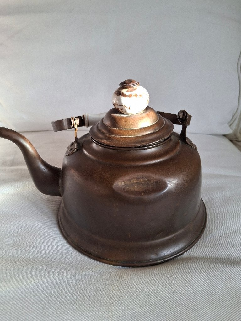 Koperen waterketel, Antiek en Kunst, Ophalen, Koper