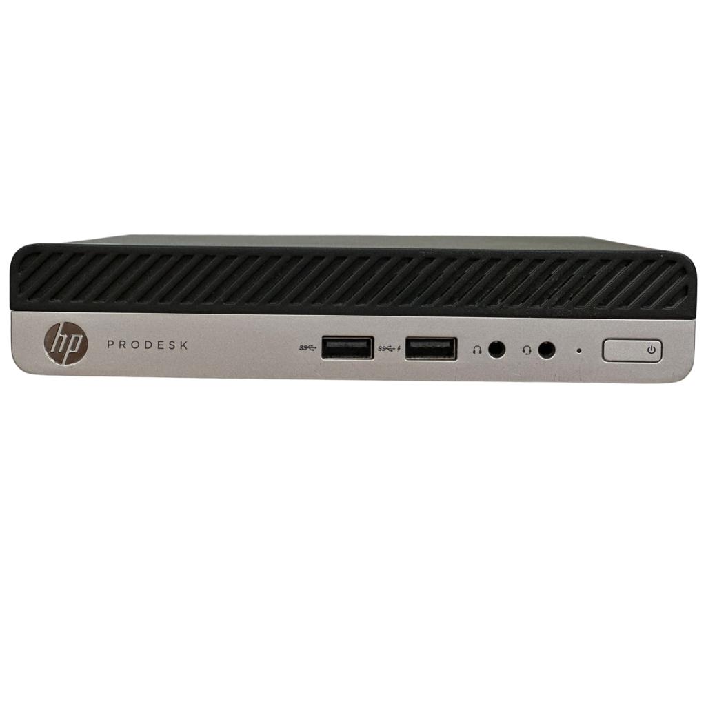 HP ProDesk 400 G5 Mini PC i3 9100T – 8GB – 128GB NVME – W11, 128GB, Gebruikt, 8 GB, Intel Core i3 9100t