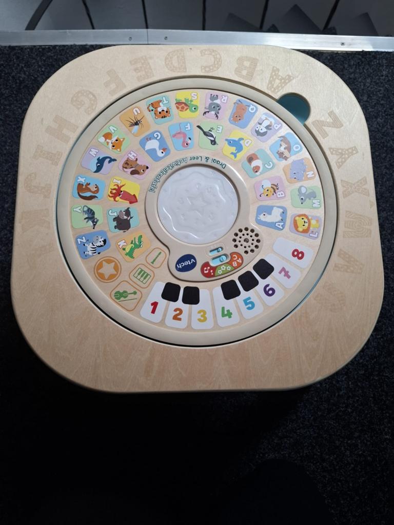 Vtech draai & leer speeltafel, Kinderen en Baby's, Speelgoed | Vtech, Zo goed als nieuw, 6 maanden tot 2 jaar, Ophalen