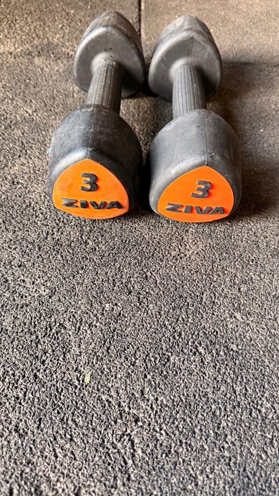 Ziva 3 kg dumbbells - Set van 2, Ophalen, Gebruikt, Armen, Dumbbell