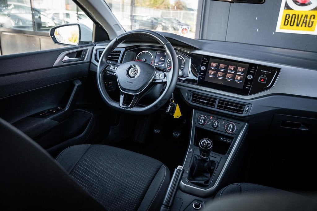 Volkswagen Polo 1.0 TSI Comfortline*CARPLAY*NAP*CRUISE*AIRCO, Voorwielaandrijving, Stof, Euro 6, Bedrijf