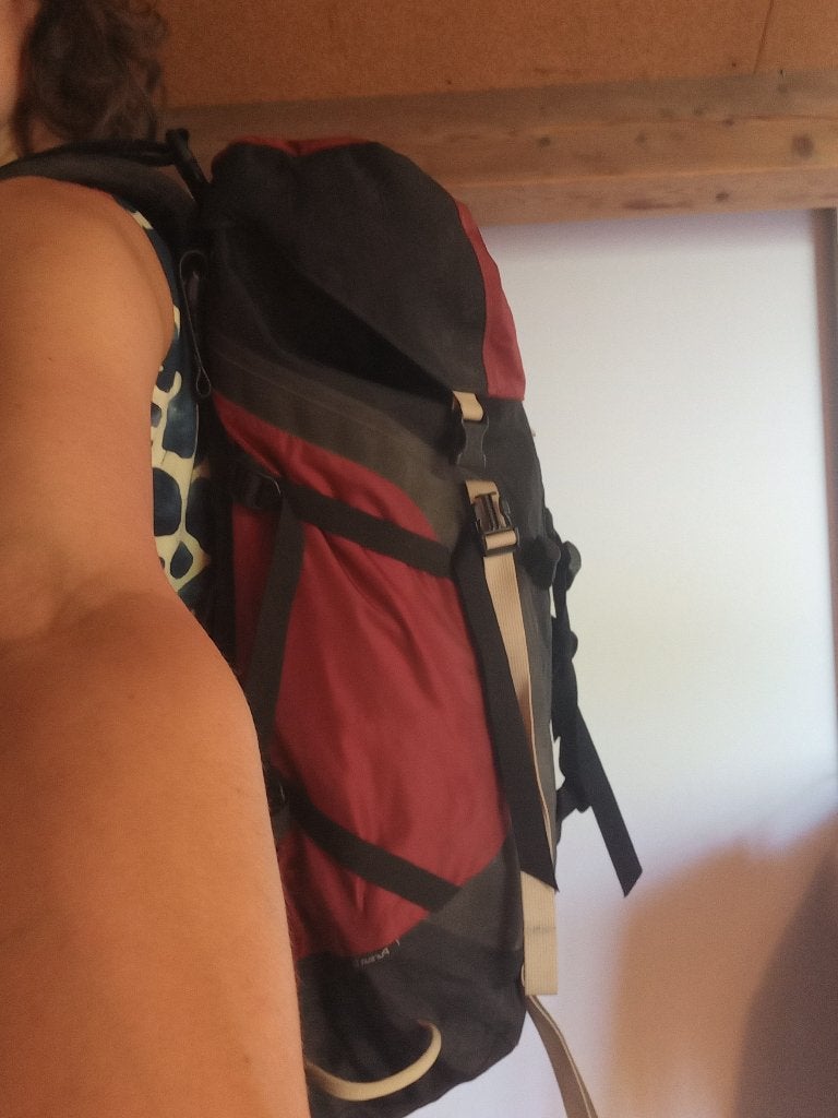 Macpac (klim) rugzak / (climbing) backpack, Sport en Fitness, Ophalen of Verzenden, Gebruikt, Rugzak