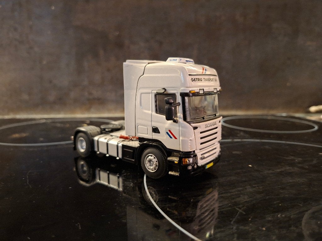 Wsi 1,;50 Scania getru transport, Ophalen of Verzenden, Zo goed als nieuw, Bus of Vrachtwagen, Wsi