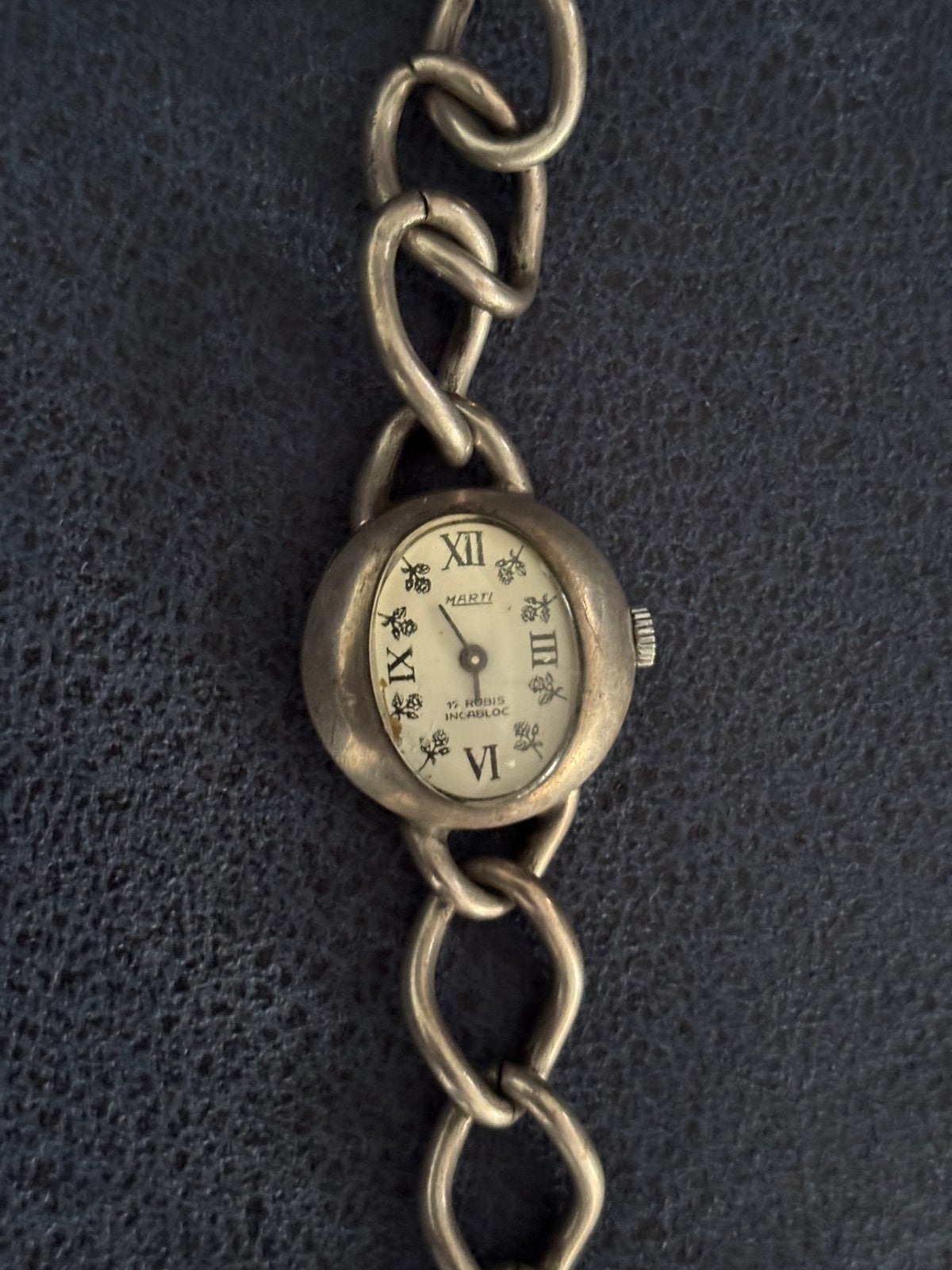 Zilveren dames horloge, Ophalen of Verzenden, Zilver, Overige merken