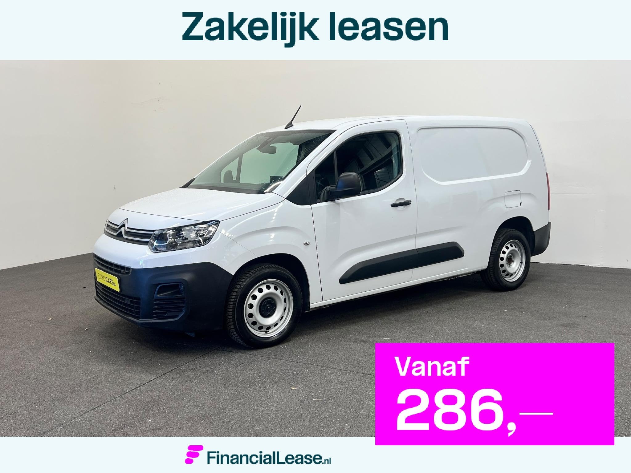 Citroen Berlingo 1.5 BlueHDi 100 S&S L2 Camera Navigatie Par, Voorwielaandrijving, Stof, Euro 6, 4 cilinders