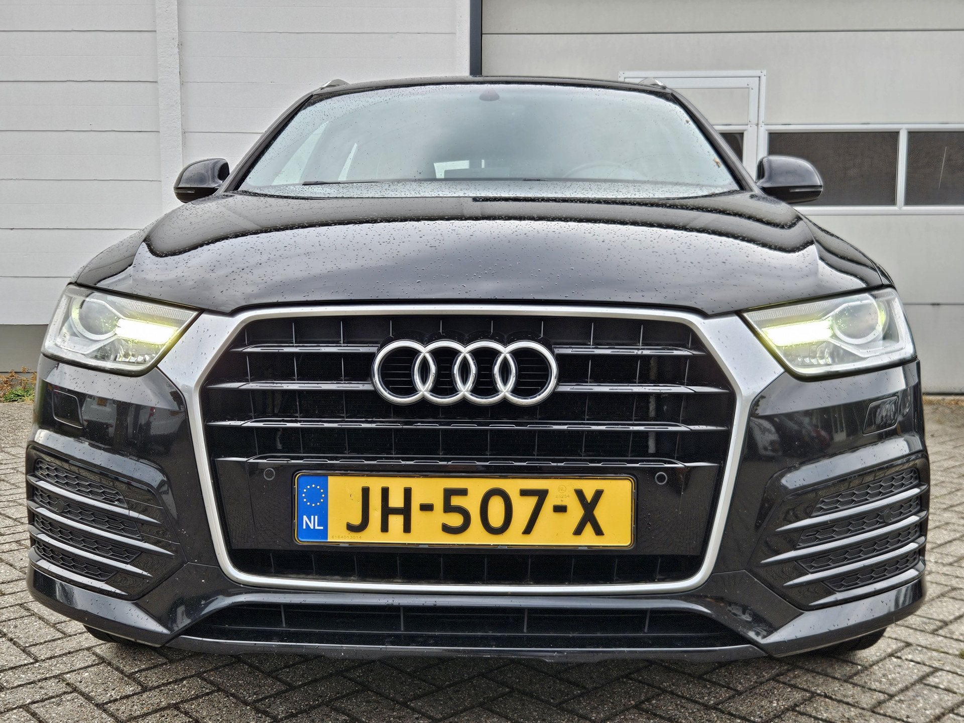 Audi Q3 1.4 TFSI Sport Pro S-Line /Leer/Led/Cruise/Navi!, Euro 6, 4 cilinders, 150 pk, Zwart
