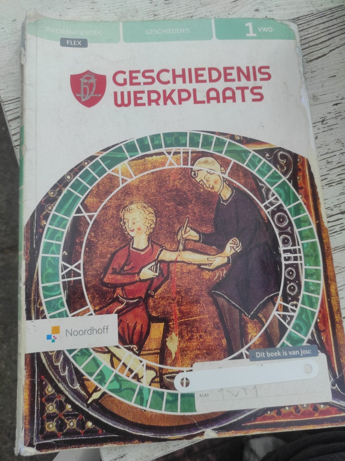 Geschiedenis Werkplaats 1 VWO Informatieboek Noordhoff, Ophalen of Verzenden, Gelezen, VWO, Geschiedenis