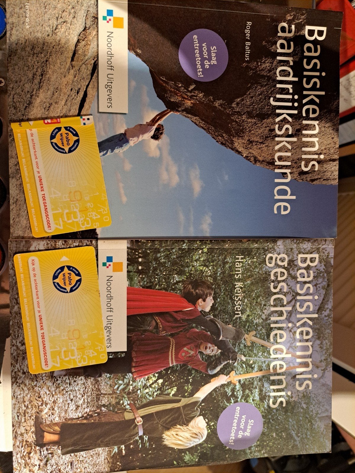 Basiskennis Aardrijkskunde & Geschiedenis Pabo, Boeken, Studieboeken en Cursussen, Roger Baltus, Hans Keissen, Zo goed als nieuw