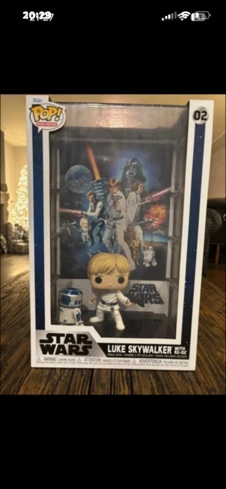48cm hoge luke skywalker star wars funko pop, Ophalen of Verzenden, Zo goed als nieuw