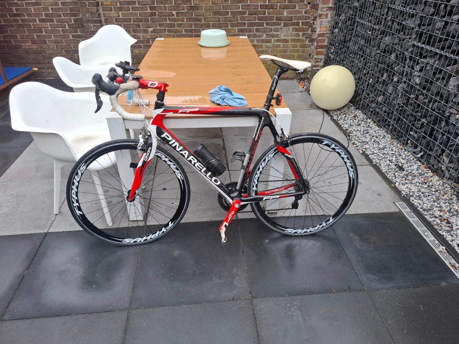Pinarello FP2  racefiets full carbon, 55 tot 59 cm, Ophalen, Zo goed als nieuw, Aluminium