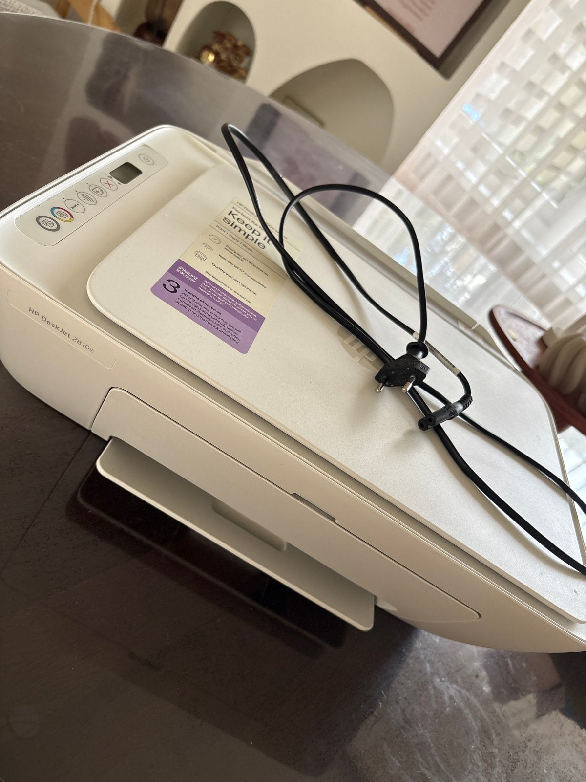 HP Deskjet 2810e printer met foutmelding - voor de handige, Computers en Software, Ophalen, Inkjetprinter, All-in-one, Kleur printen