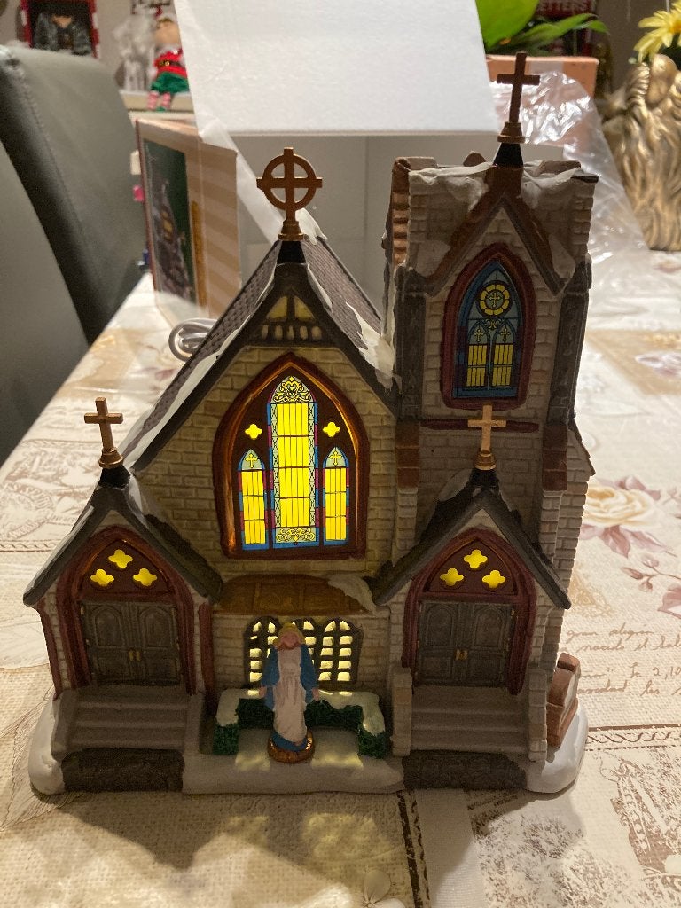 lemax - St. matthew's church ( kerstdorp ), Diversen, Ophalen of Verzenden, Nieuw