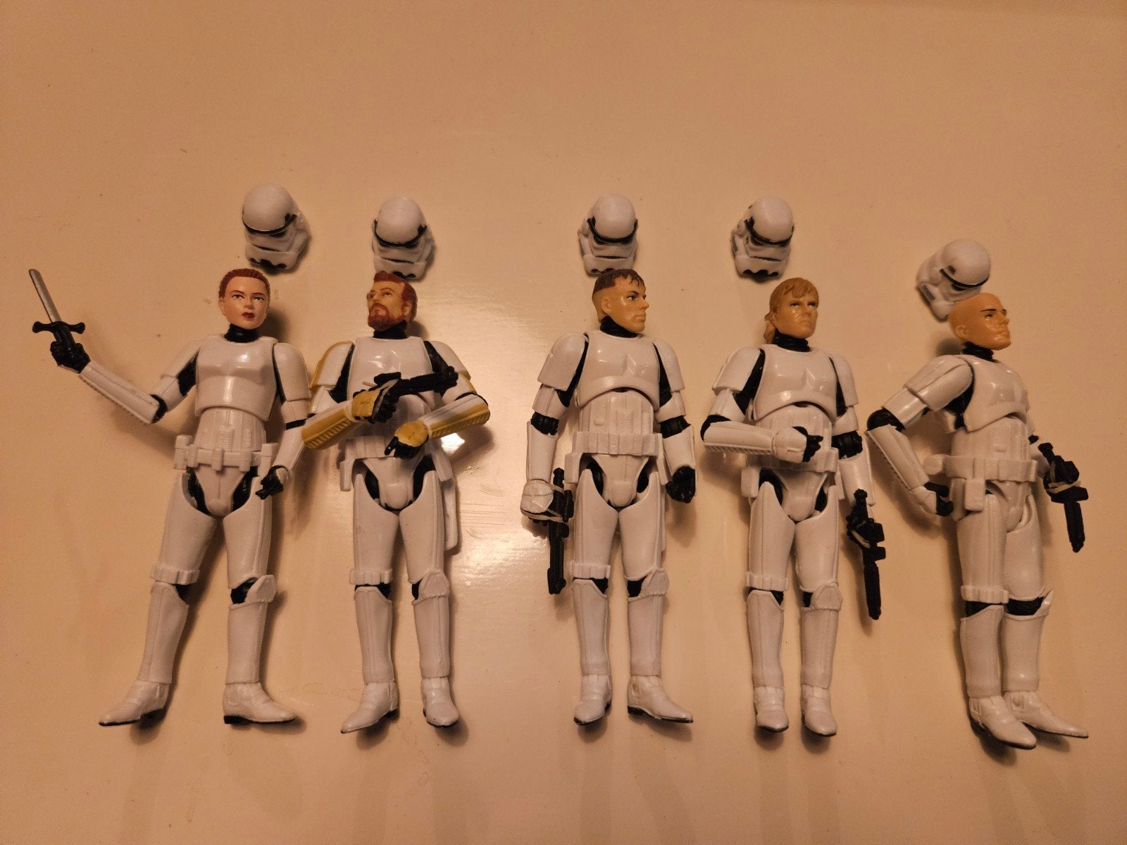 star wars set zeldzaam, Ophalen of Verzenden, Actiefiguurtje