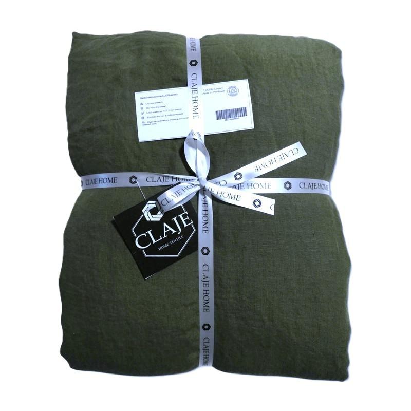 100% linnen SET. Dekbedovertrek 260x240+2 Slopen+1 Hoeslaken, Huis en Inrichting, Slaapkamer | Beddengoed, Dekbedovertrek, Ophalen of Verzenden