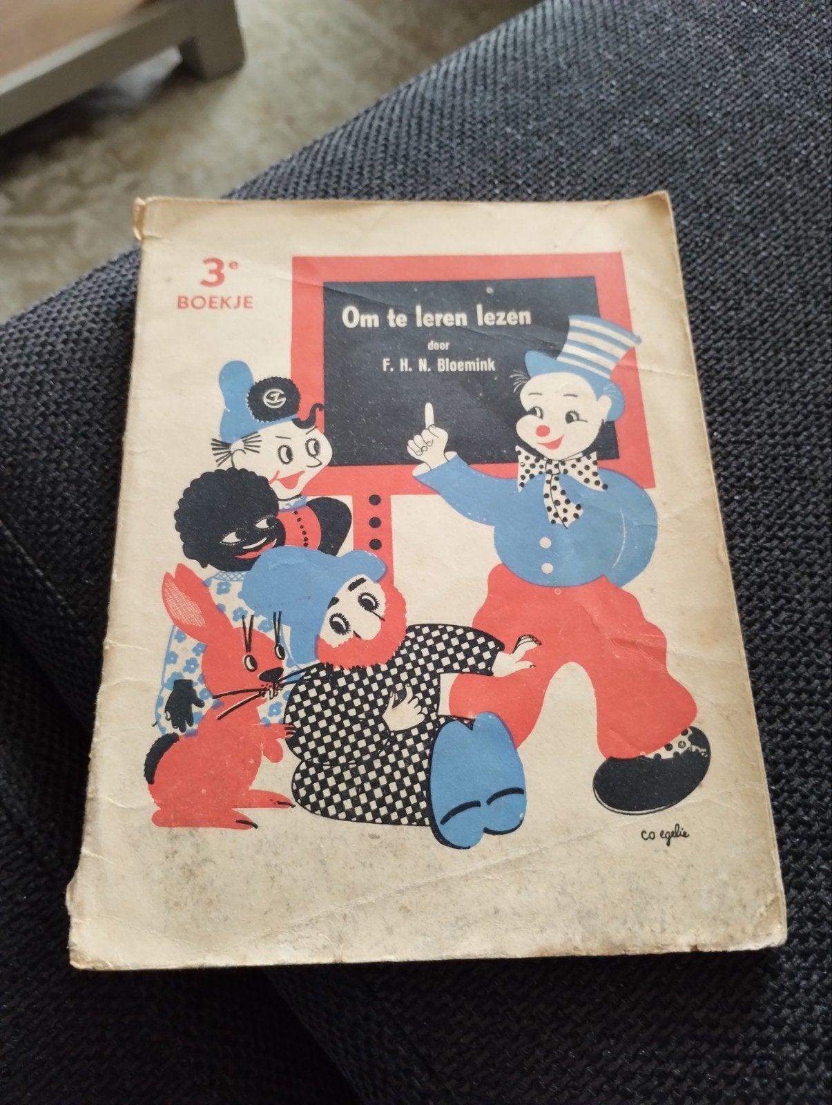 Oud kinderboekje: Om te leren lezen - F.H.N. Bloemink, Ophalen of Verzenden, Gelezen, F. H. N. Bloemink, Fictie algemeen