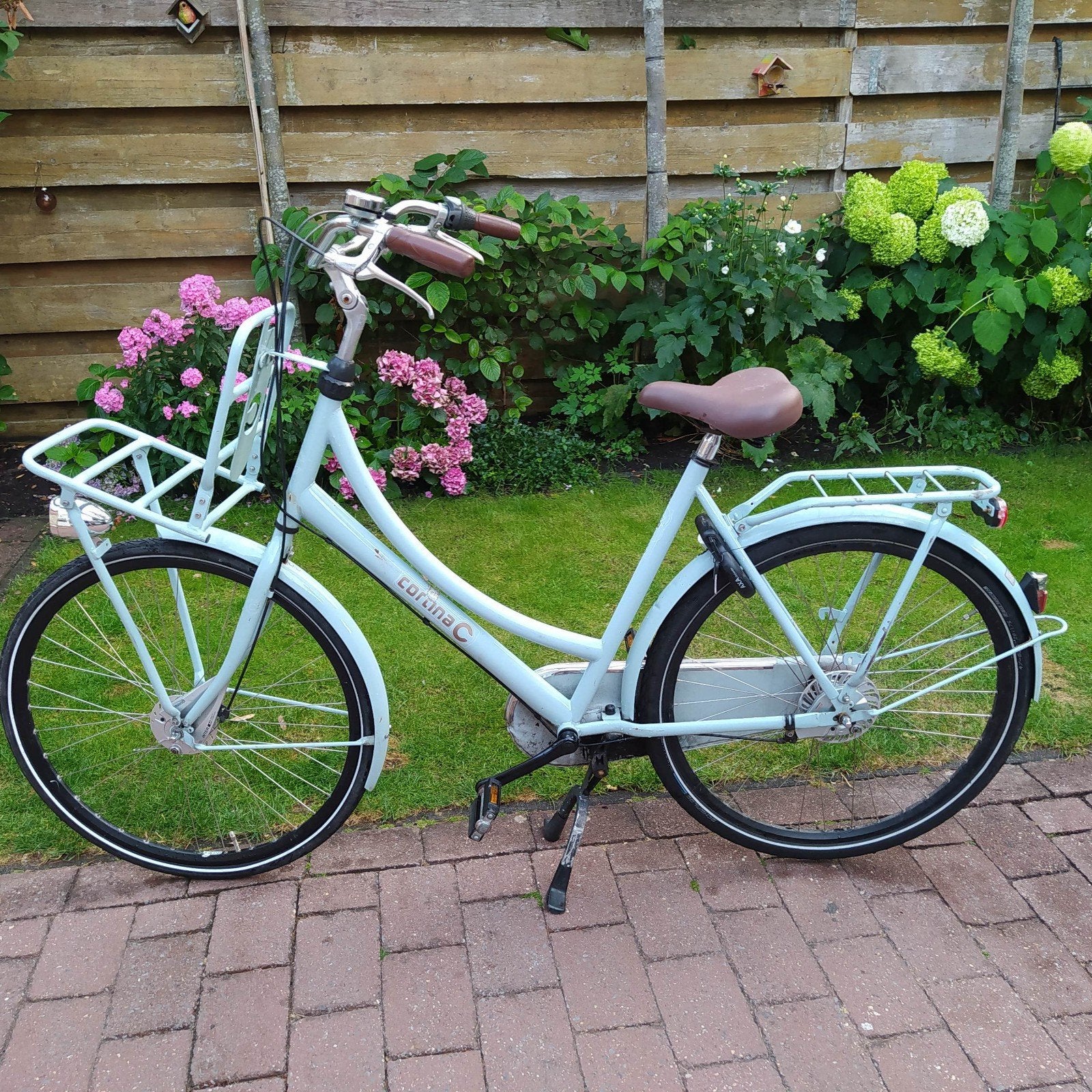 28 inch Cortina u4 met versnellingen, 56 cm of meer, Ophalen, Gebruikt, Versnellingen